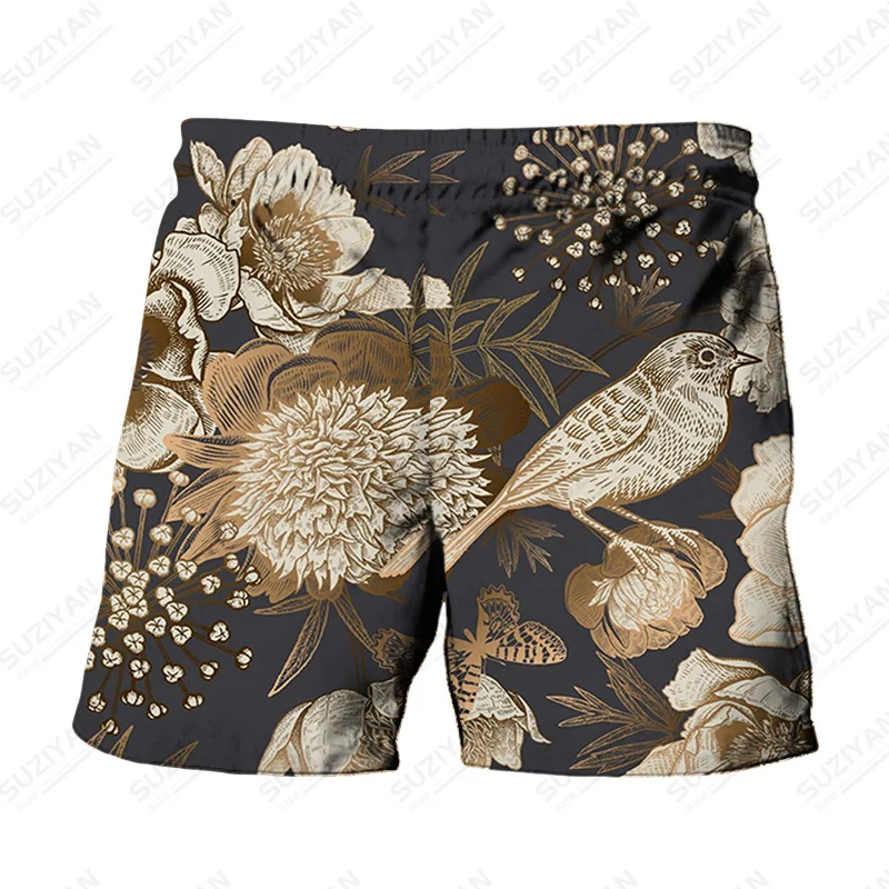 

Boardshorts Quick-Dry Kinds Of Summer Men'S Korean Version Japanese Summer Swim Shorts Men Casual Pants British Floral Beach