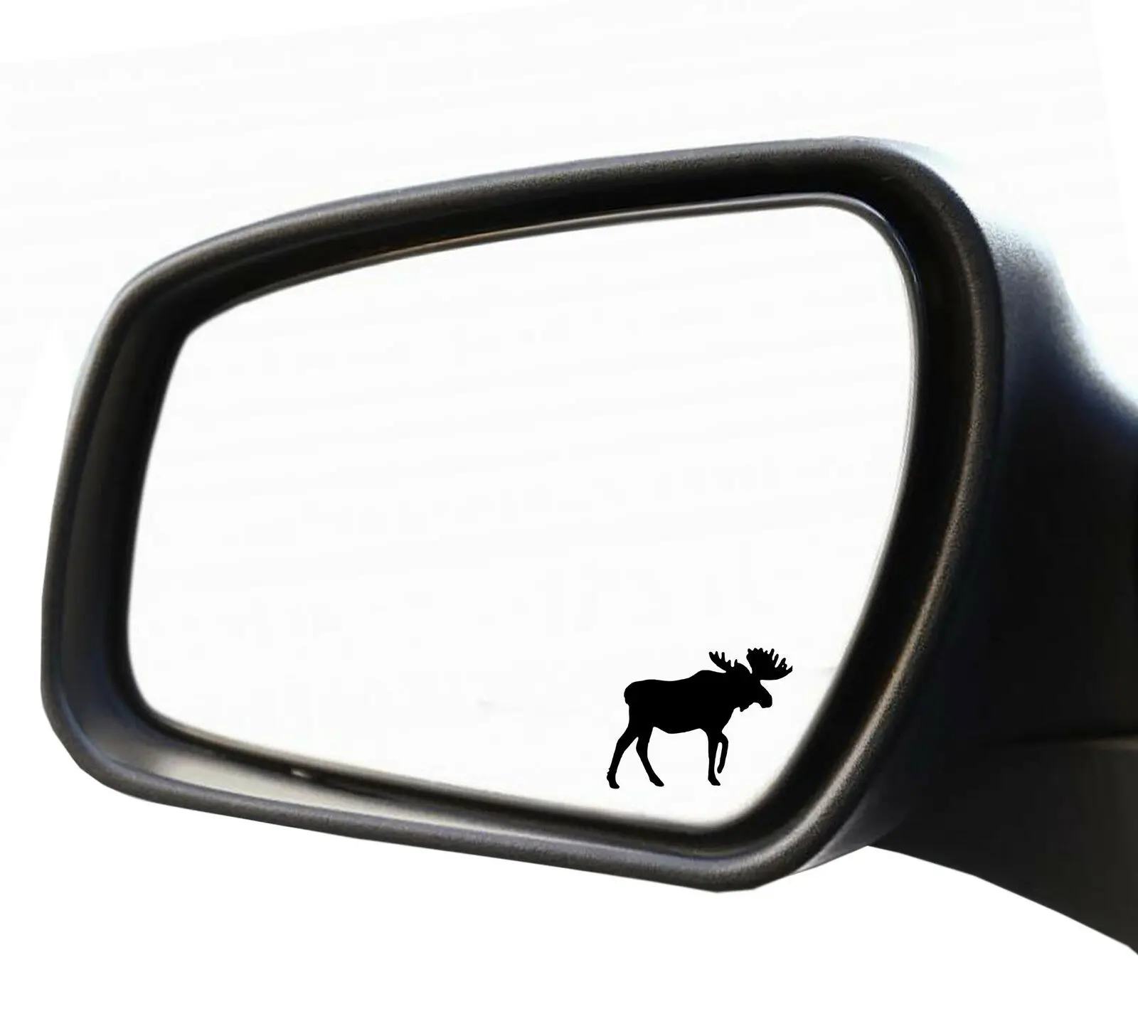Для 2x наклеек наружный зеркальный олень лосят шведский номерной знак Лицензия |