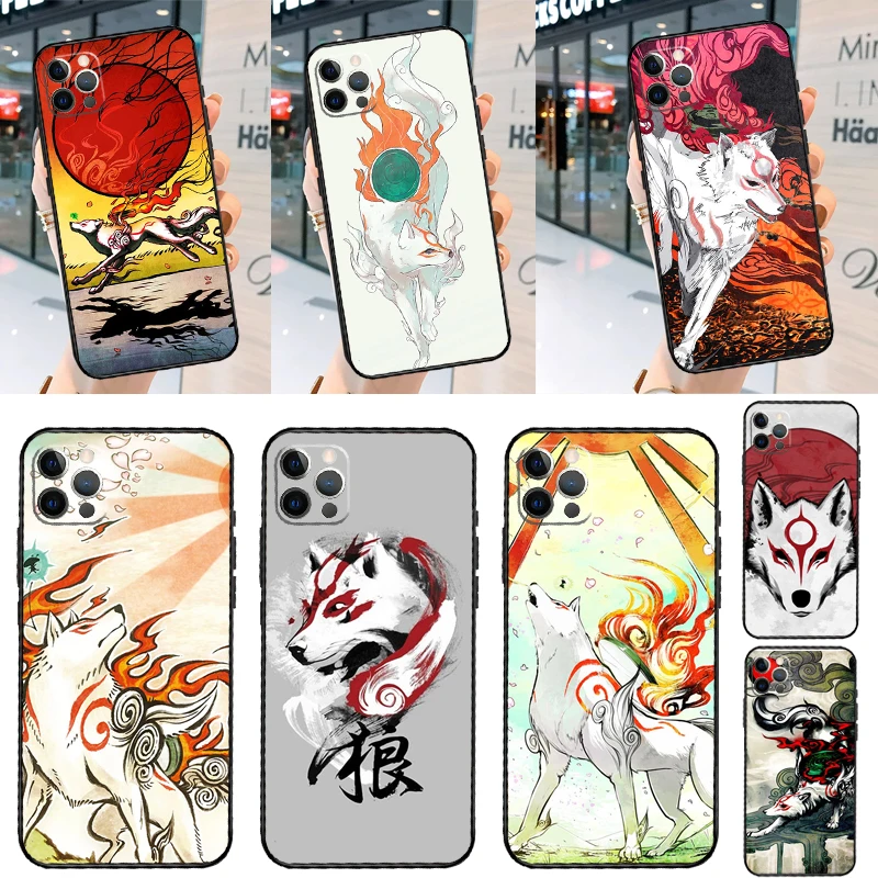 Фото Чехол Okami Wolf для Samsung Galaxy A55 A35 A15 A56 A32 A12 A22 A52 A54 A34 A14 A36 A26 A16 A13 A53 A17 №1