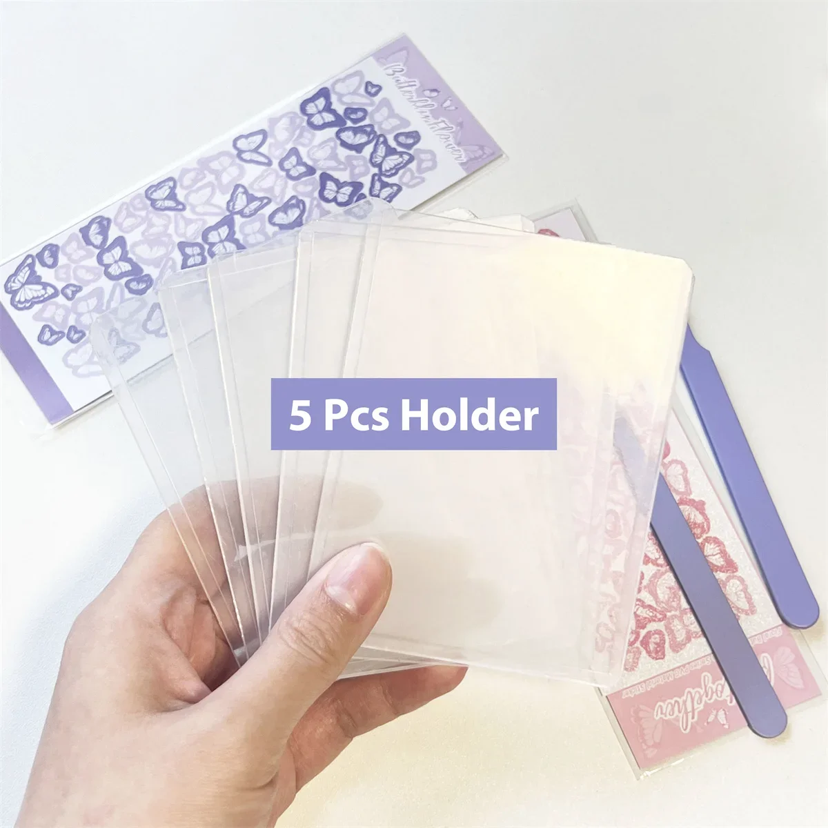 

Держатели для карт Kpop из ПВХ 5 шт./10 шт.