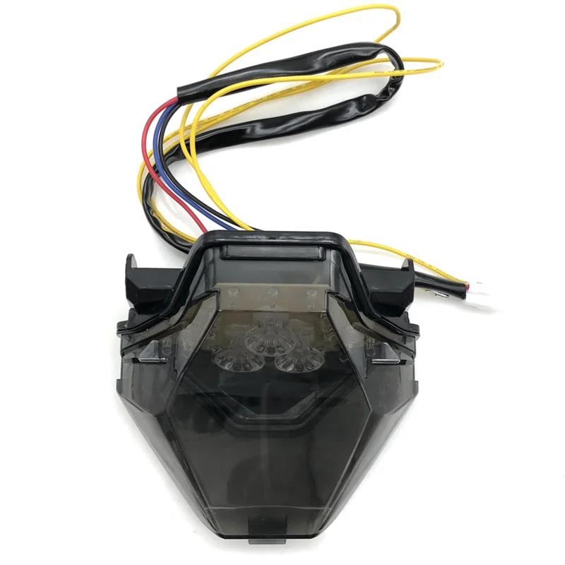 Задний фонарь стоп-сигнала мотоцикла со светодиодными указателями поворота