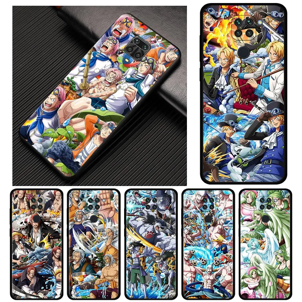 

Phone Case For Xiaomi Redmi Note 11T 11S 11 10 9S 9T 9 for redmi K40 9 9A 9C 10 10C Silicon Cover One Piece Luffy Sanji And Zoro
