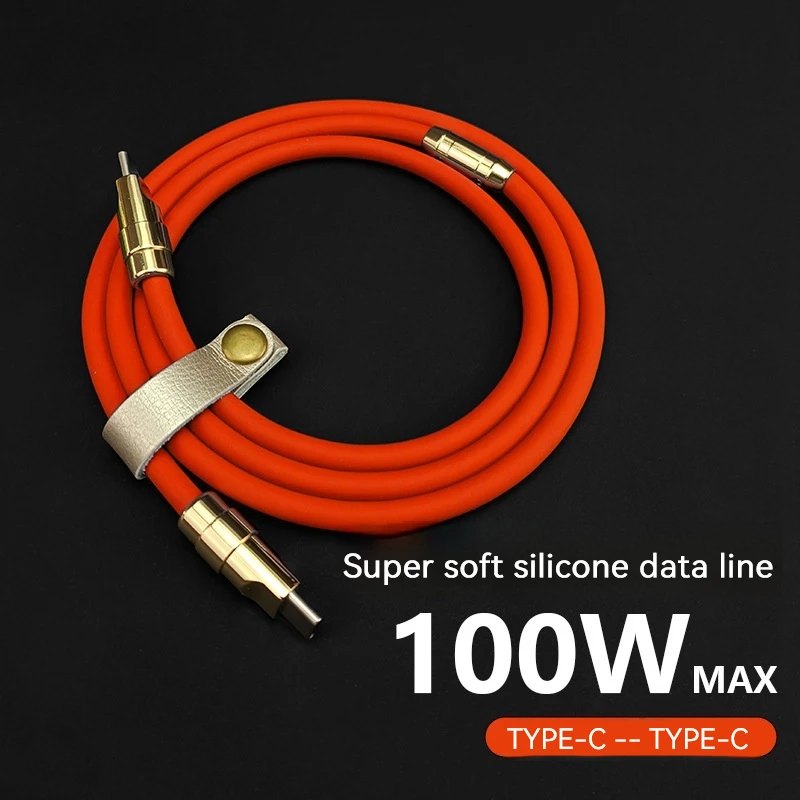 

USB-кабель для быстрой зарядки и передачи данных, 100 Вт