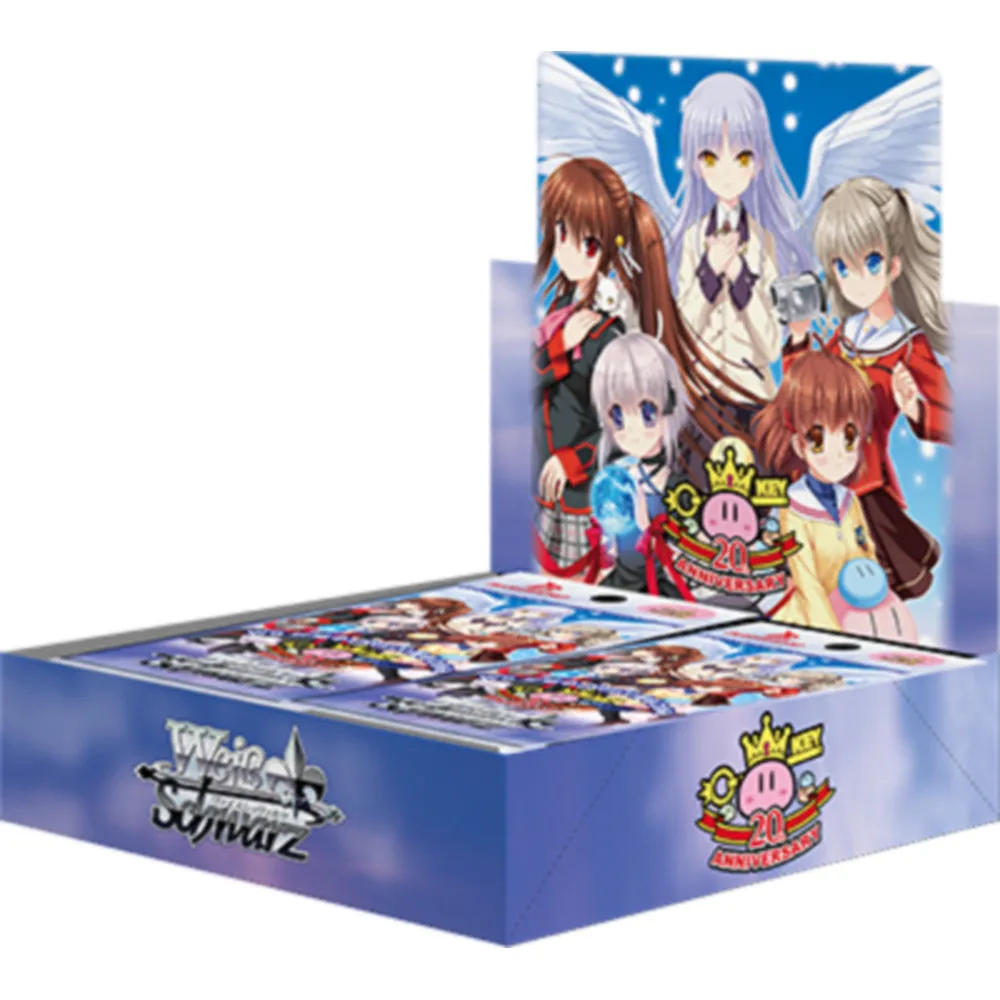 

The Original Ws Weiss Schwarz Key Club 20Th Anniversary Supplement Pack Anime Figure Collection Card Toy Gift