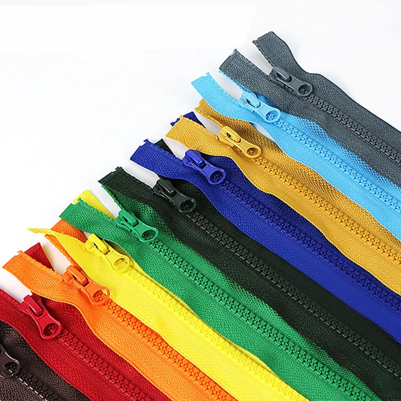 5 # Resin Zipper 2.5 * 40/50/60/70/80/90/100/120 cm Applied in Garment Sewing Process (24 Kinds of Colors) Sewing Accessories