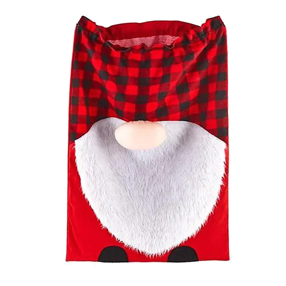 

Gift Packing Bag Christmas Drawstring Bags Cartoon Oversized Faceless Doll Gift Bag Storage Pouch Christmas Supplies