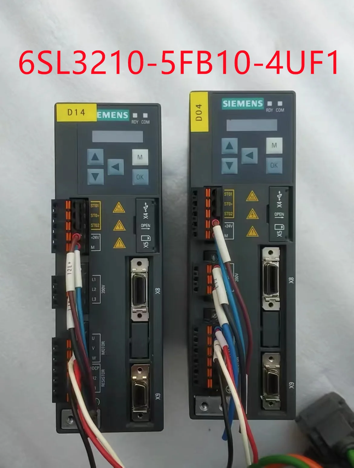 

Б/у 6SL3210-5FB10-4UF1 SINAMICS V90, с входным напряжением PROFINET 6SL3210 5FB10 4UF1