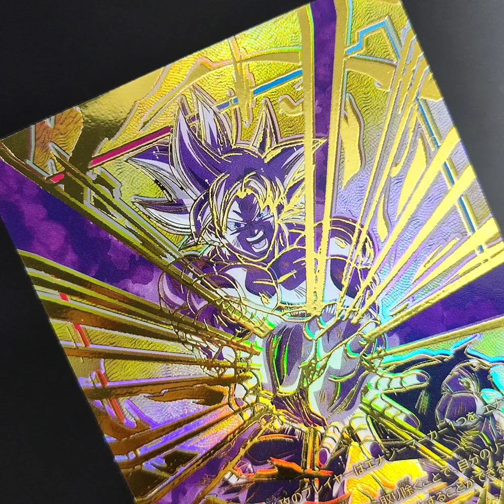 Фото Коллекционная карта Dragon Ball Super Championship 2024-2025: Энергетический маркер, текстурированная золотая фольга, голографический эффект, состояние Mint №1