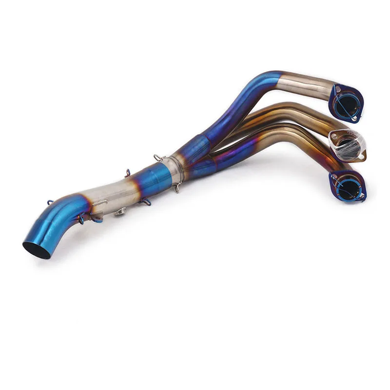 

Motorcycle Exhaust Full system Header Pipe Link Pipe For MT-09 FZ-09 MT09 FZ09 not tracer 2014 2015 2016 2017 2018 Years