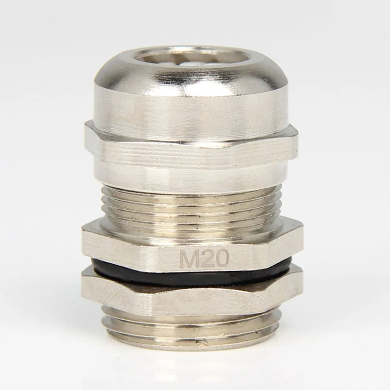 

1 pcs PG Series IP68 Waterproof Cable Glands Cable Fixing Seal Joint Copper Wire Connectors Nitrile Rubber (NBR) PG7-PG48