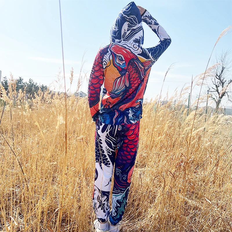 Новинка 2024 Рыболовные костюмы SPATA с защитой от УФ-лучей влагоотводящие дышащие