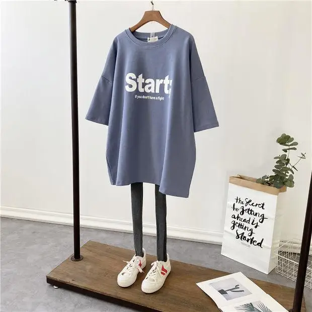 

Женская летняя футболка с коротким рукавом Новинка 2022 черная футболка с U-образным вырезом для беременных женщин