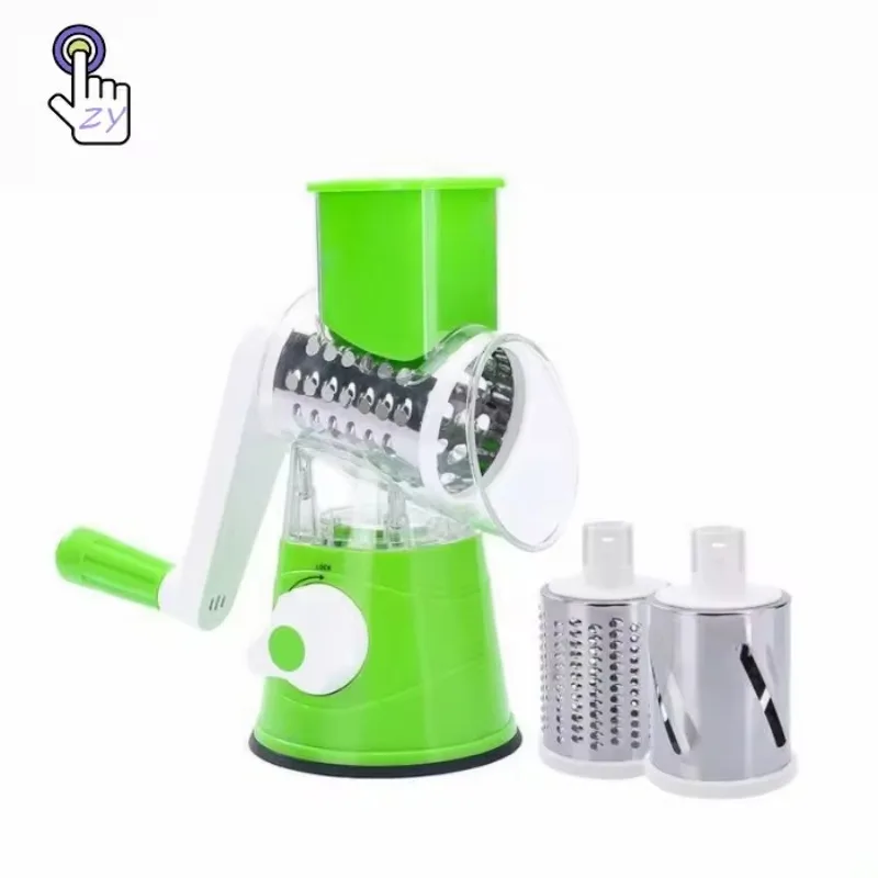 Ручная многофункциональная овощерезка из Нержавеющей Стали С Вращающимся