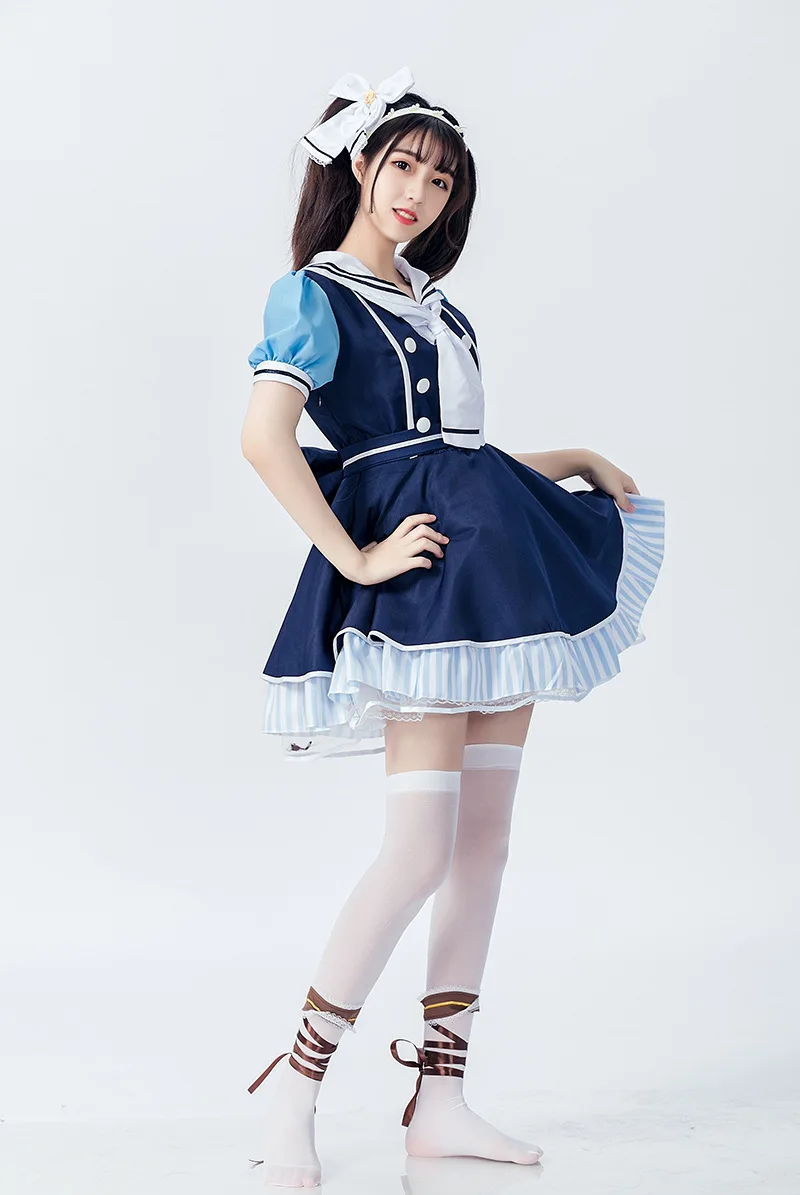 Lovelive Nozomi Tojo-костюм маринеро для женщин комплект одежды косплея Хэллоуин