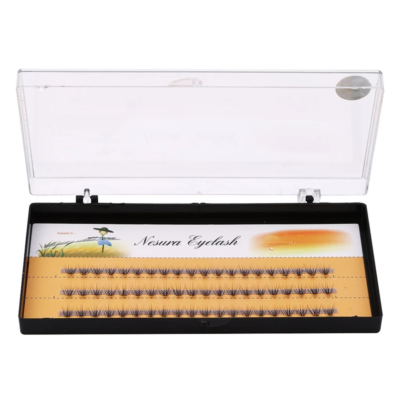 

6/8/9/10/11/12/14mm Natural Soft False Eyelash Extension Deluxe Lashes Flase Eyelashes Fans 3d Eyelashes