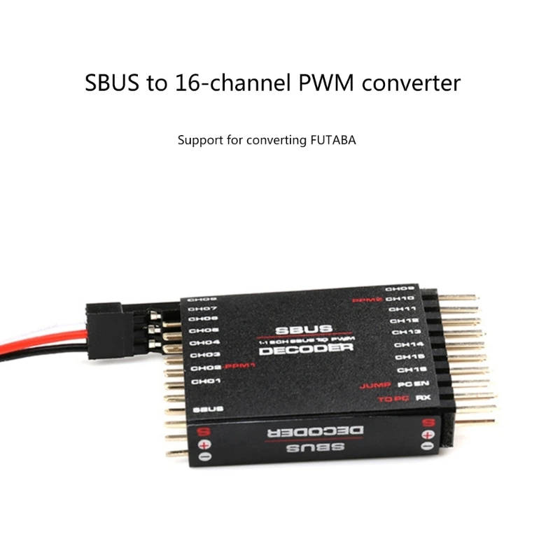 16-канальный декодер SBUS в PWM/PPM преобразователь сигнала приемника