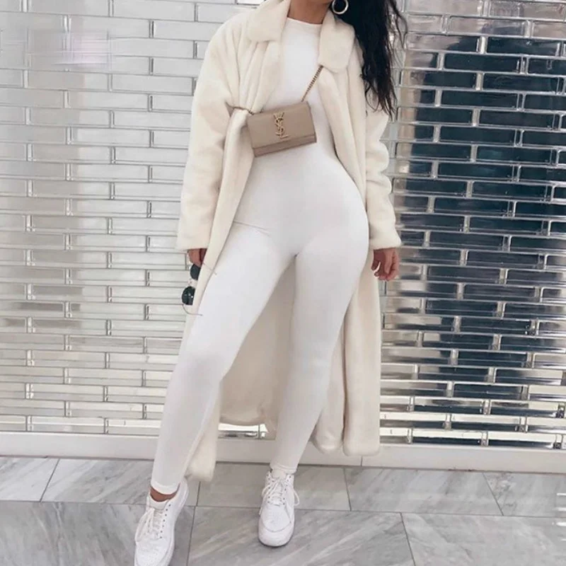 2023 Spring Fall Women Sexy Slim-fit Bodysuit Jumpsuit Fashion One Piece Outfits Sexy Long Sleeve Black White Bodycon Rompers
