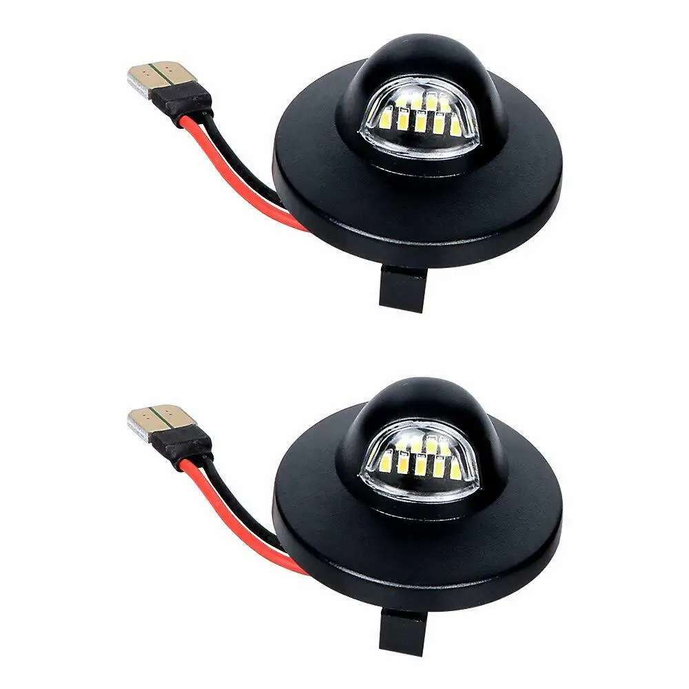 

2x3014 9SMD Автомобильный Номерной Знак Белый светодиодный задний фонарь водонепроницаемый внешний задний фонарь автомобильные аксессуары для...