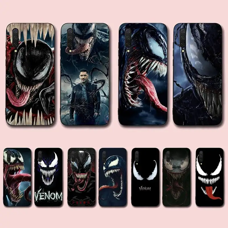 

Bandai Venom Face Phone Case for Xiaomi mi 5 6 8 9 10 lite pro SE Mix 2s 3 F1 Max2 3