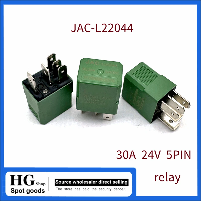 2 шт./партия оригинальное светодиодное реле 24 В 20 А 30 3735930LE010 5-контактное