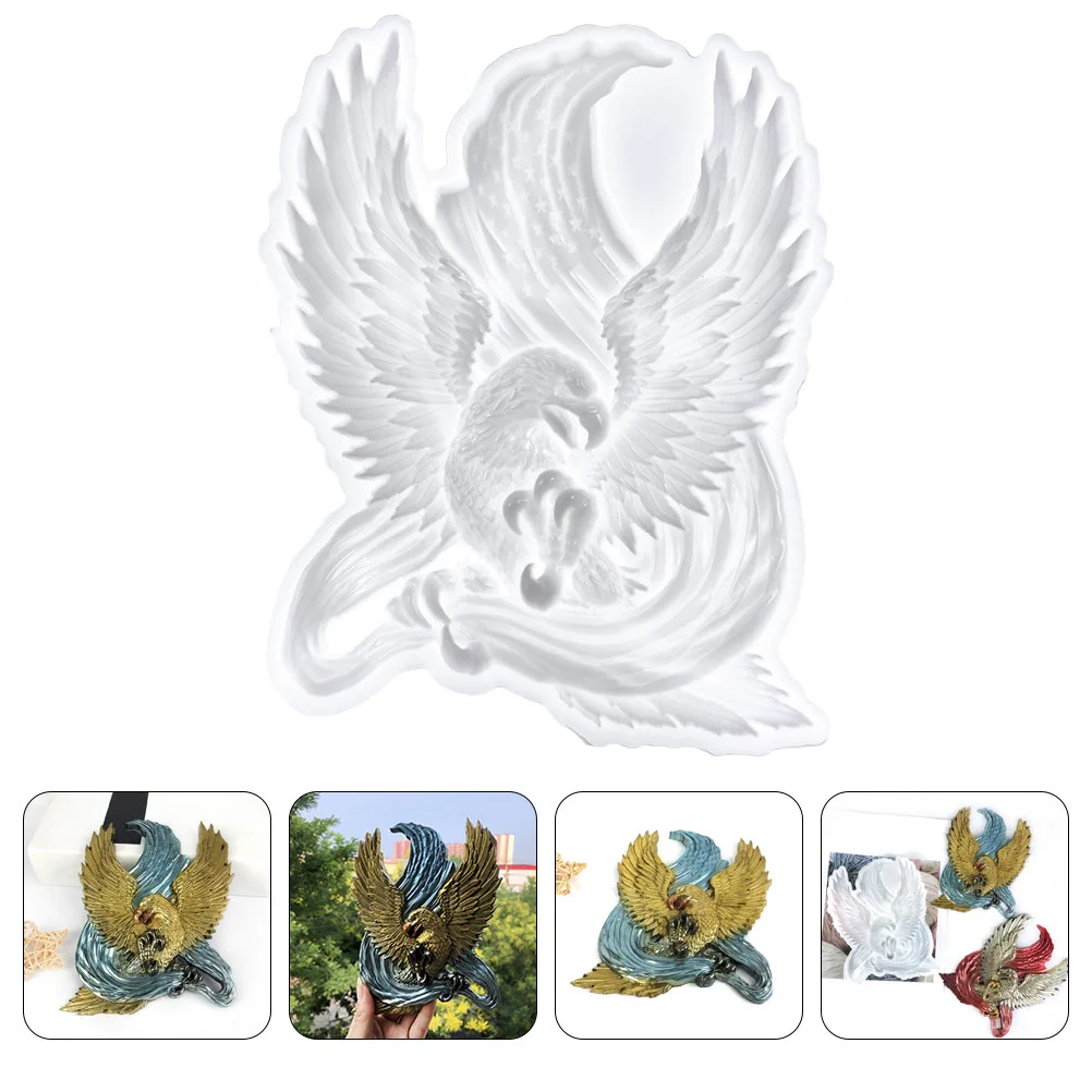 

DIY Silicone Mold Eagle-Shaped Mold Epoxy Silicone Casting Mold Flexible Eagle Mold Delicate Eagle Mold