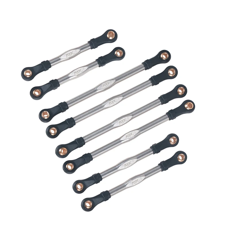 

TRX4M 8 шт., детали из нержавеющей стали для 1/18 RC Crawler Traxxas стяжка шасси Bronco Defender, детали для самостоятельной сборки