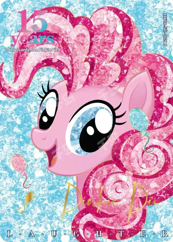 Фото Новая карта KAYOU Authentic My Pony на 15-летие Huiyue Edition 8 ZR SC SGR LSR, памятная редкая коллекционная карта, игрушка в подарок №4