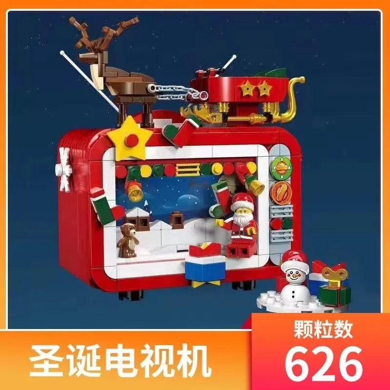 Рождественская Тематика DK711 ТВ-блоки Игрушка С Функцией Освещения