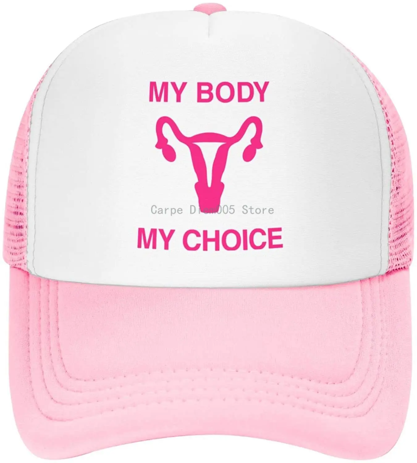 

My Body My Choice Reproductive Rights Women Trucker Hat Outdoor Men Beach Golf Dad Sun Baseball Cap