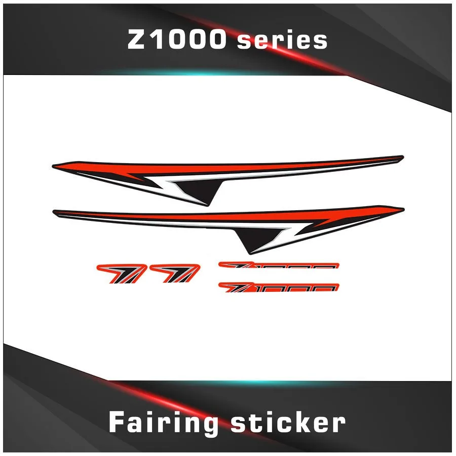 

Motorcycle reflective waterproof decorative body fuel tank box stickers decals For 2020-2013 Z1000 z 1000 logo sign sticker