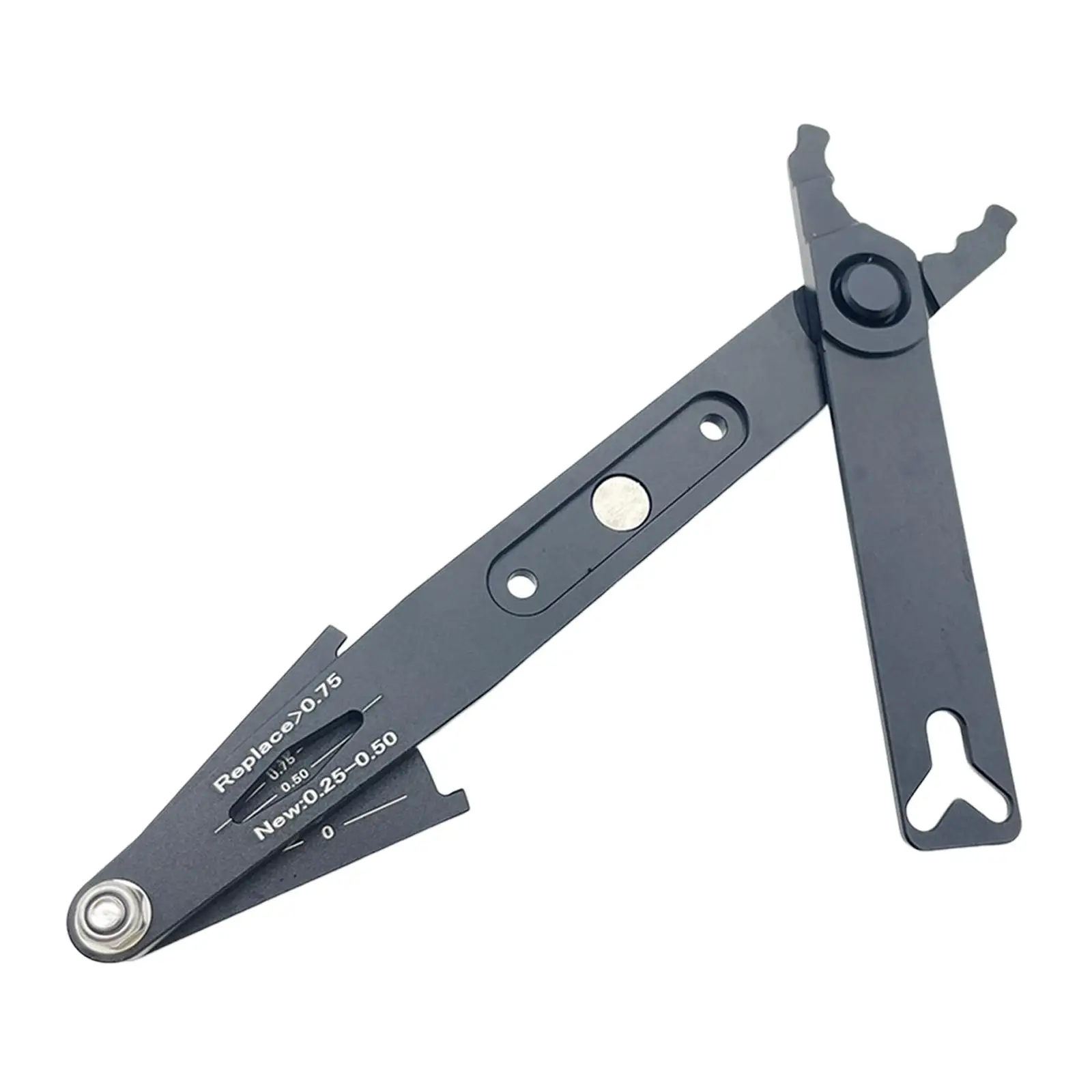 

Bicycle Chain Checker Multi Function Removal Install Durable Professional Portable Bike Chain Wear Indicator Tool for Bike