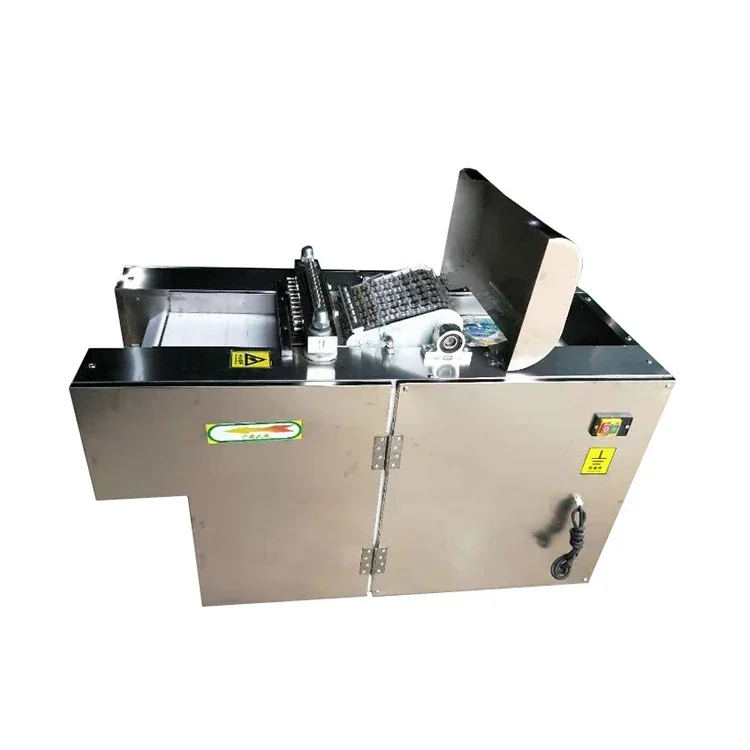 Автоматическая машина для изготовления кубиков мяса в замороженном виде