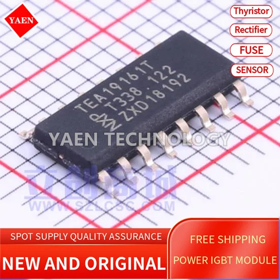 

Новый оригинальный микроконтроллер TEA19161T TEA19161 SO-16, 50 шт./партия, хорошая цена и качество