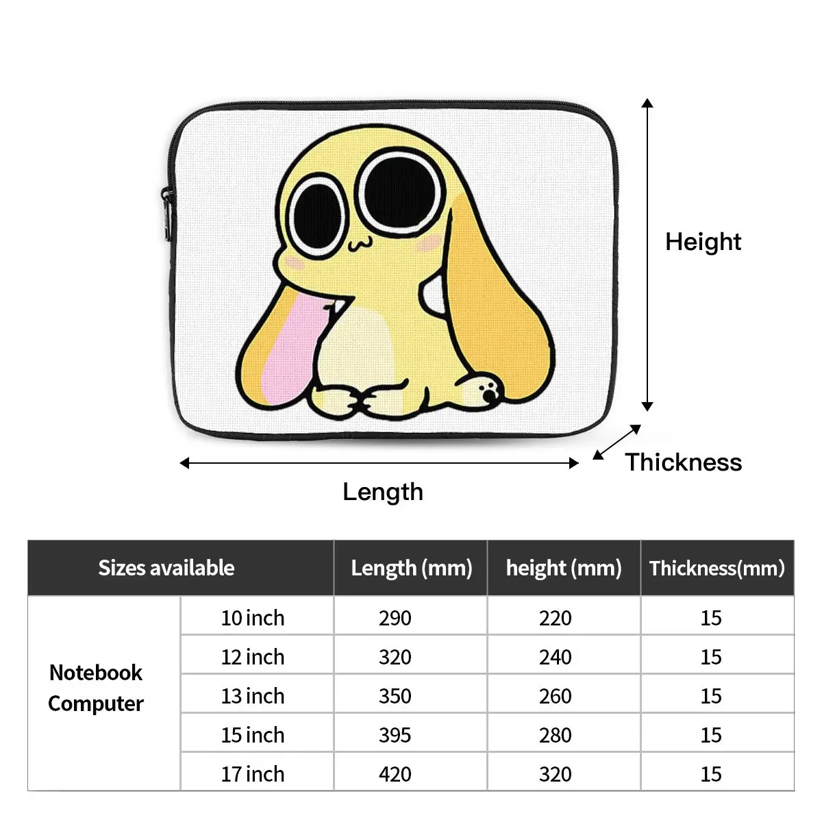 Сумка для ноутбука Chikn Nuggit Merch женская сумка 10 12 13 15 17 дюймов чехол планшета