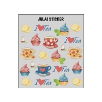 sticker sheet i love tea bullet journal stickers planner stickers scrapbook stickersi love tea stickers