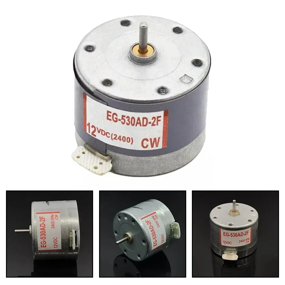 DC 12 В Micro- EG-530AD-2F двигатель CW 2400 об/мин кастанический магнитофон палубный шпинделя