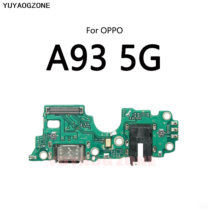 

30 шт./лот для OPPO A93 глобальная версия 2020 4G 5G USB зарядная док-станция разъем штекер гибкий кабель зарядная плата модуль
