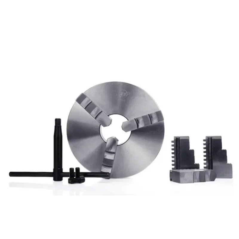 Четырехкулачковый патрон центра регулировки с одной губкой торт тремя зажимами