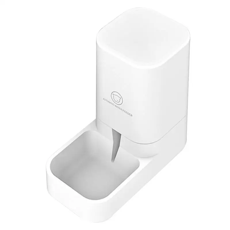 

Automatic Cat Feeders Gravity Feeding System Large Mouth Design Pet Feeder Space Saving Detachable Pet Feeder For Home Pet Store