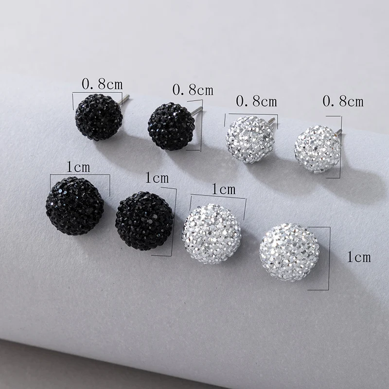 Винтажные плюшевые серьги-гвоздики для женщин милые полукруглые серьги женские