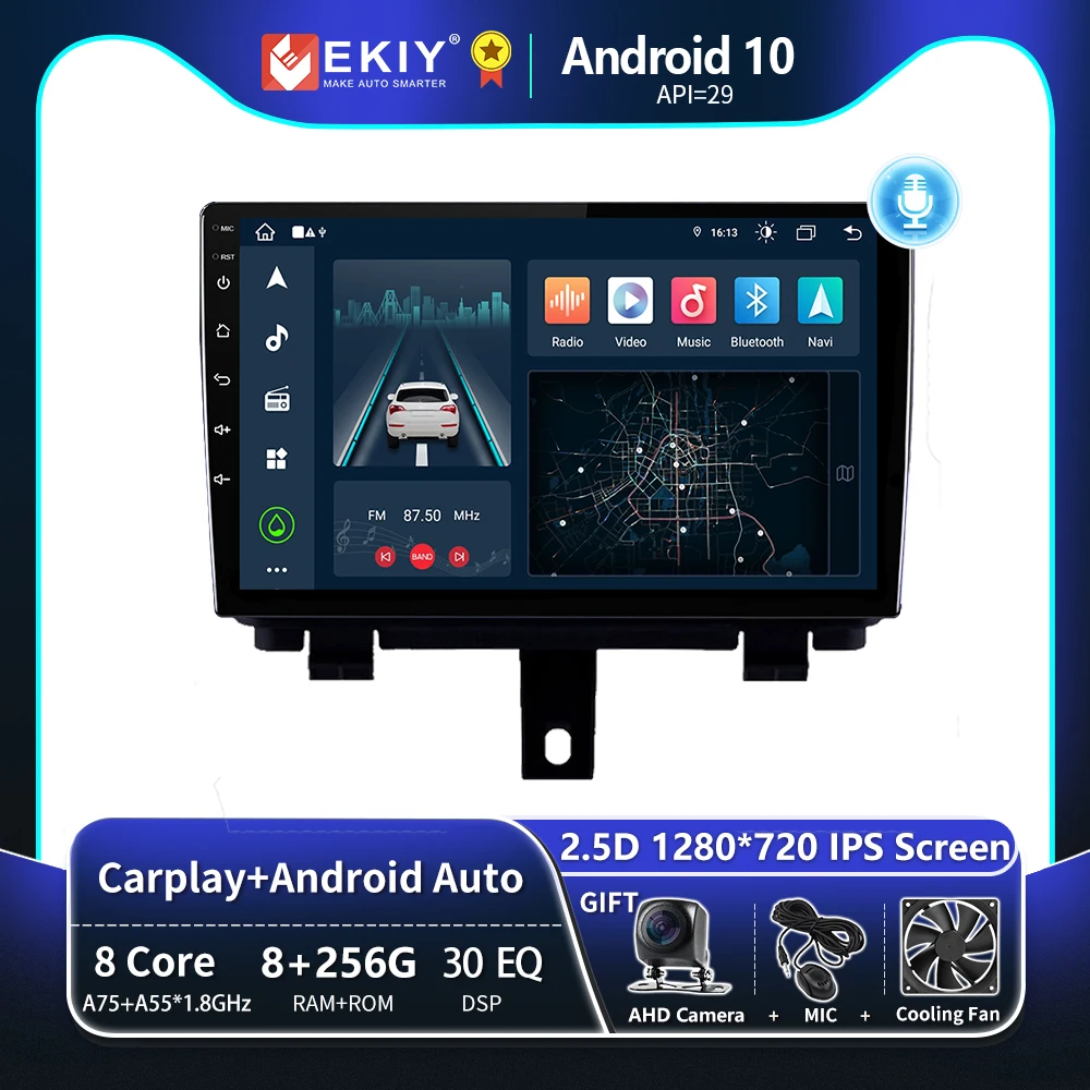 

EKIY T8 8G 256G Car Radio For Audi Q3 2011 - 2018 GPS Multimedia Video Player Stereo GPS Navigation WIFI 4G Head Unit AI Voice