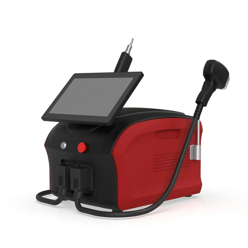 4000 Вт 2 в 1 диодный лазер Nd YAG машина безболезненное постоянное удаление волос