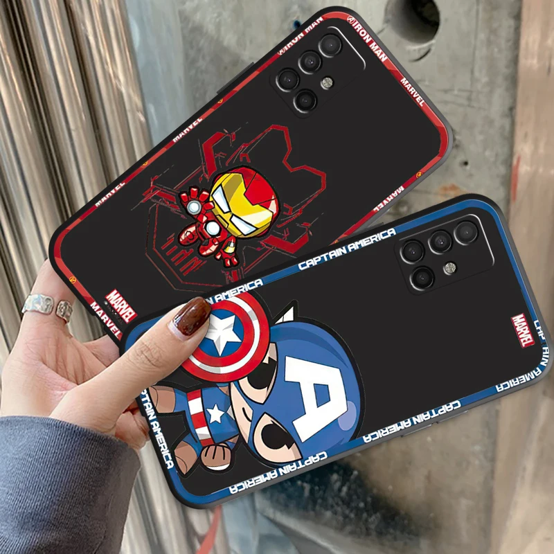

Marvel Comics Phone Cases For Samsung S20 FE S20 S8 Plus S9 Plus S10 S10E S10 Lite M11 M12 S21 Ultra Back Cover Luxury Ultra
