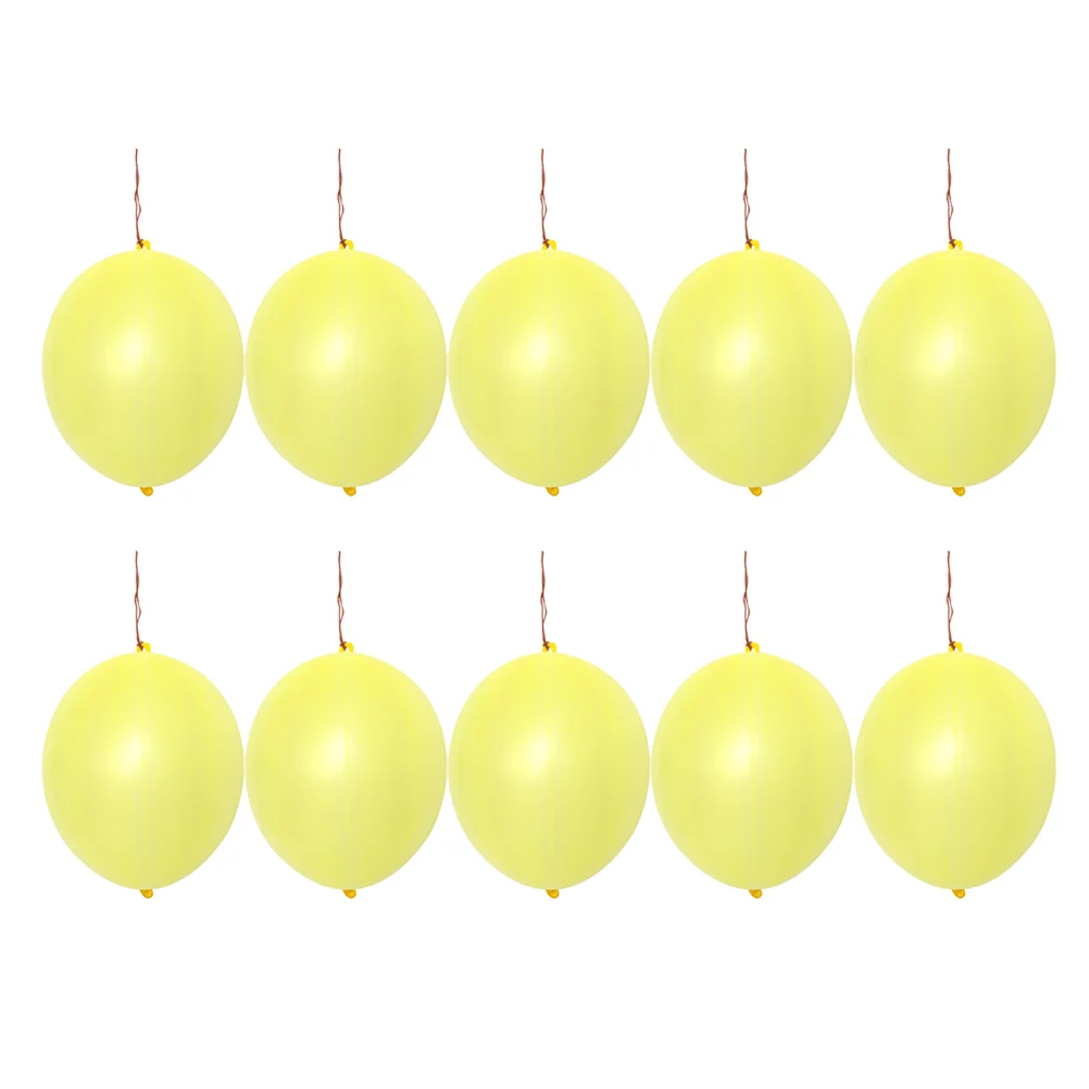 

10 Pcs Neon Decor Punch Balls Ballooning Punch Ballons Party Punch Balloons Child