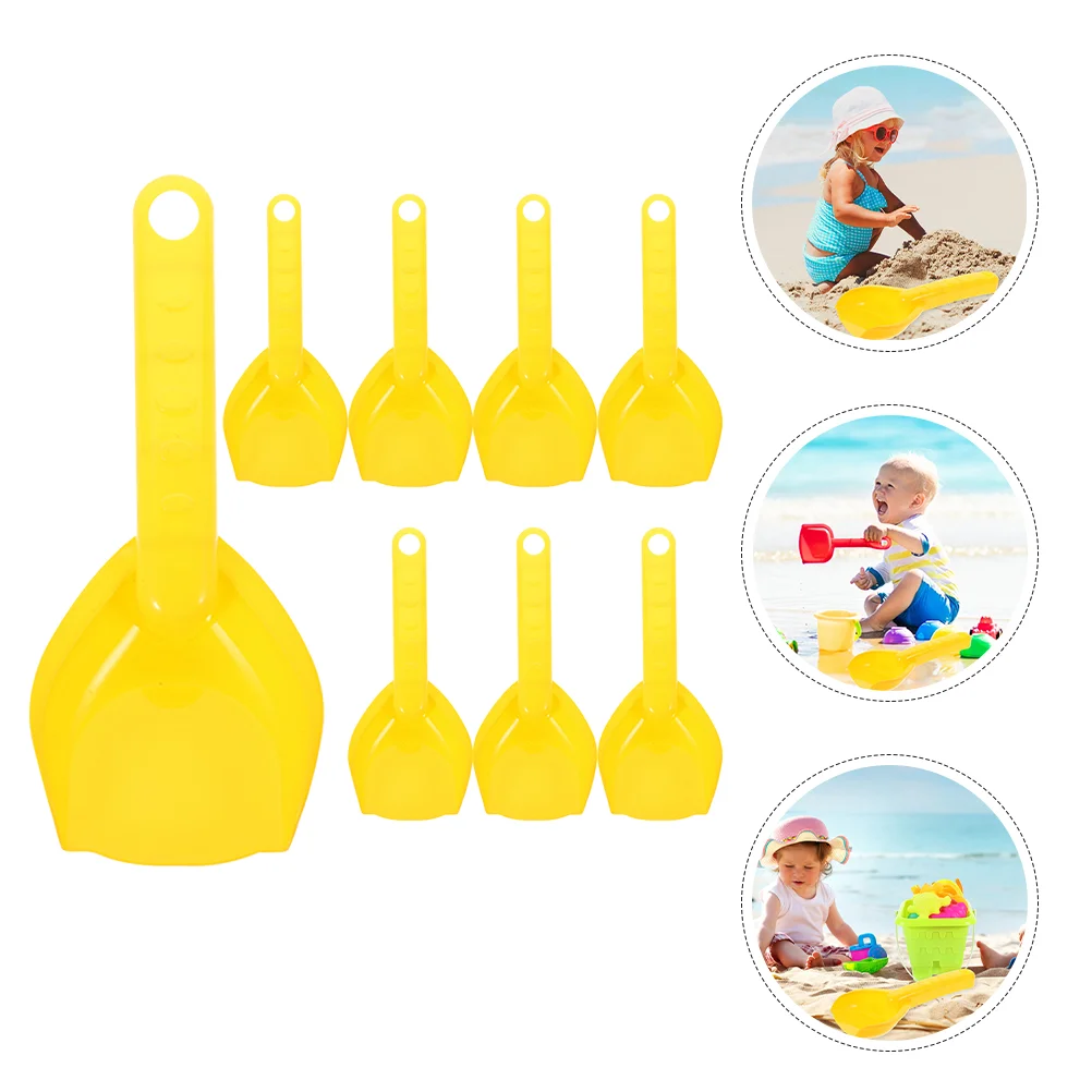 

8 Pcs Toys Beach For Party Sand Digging Shovels Scoop Thicken Scooping Spade