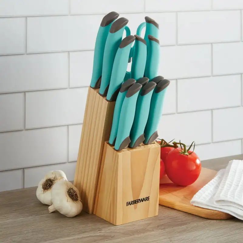 

14 шт. штампованные мягкие ручки цвет Аква и серый