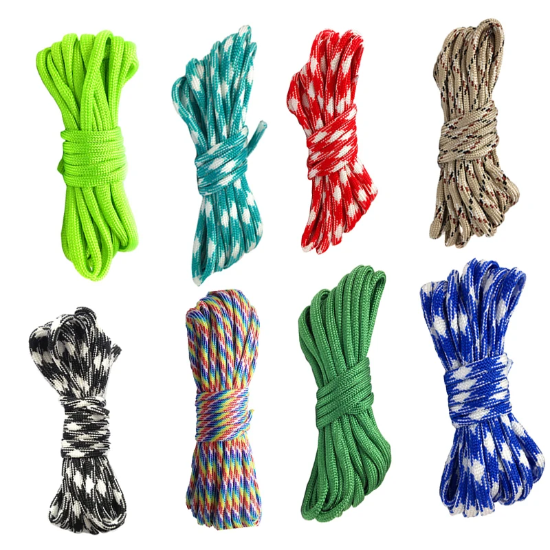 

Паракорд для выживания 3 метра диаметром 4 мм 7 подставок сердечник парашютный шнур ремешок уличные инструменты веревка для кемпинга походн...