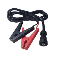 jkm m25 3pin aviation head to 105mm battery alligator clip extension cable customized battery quick connector