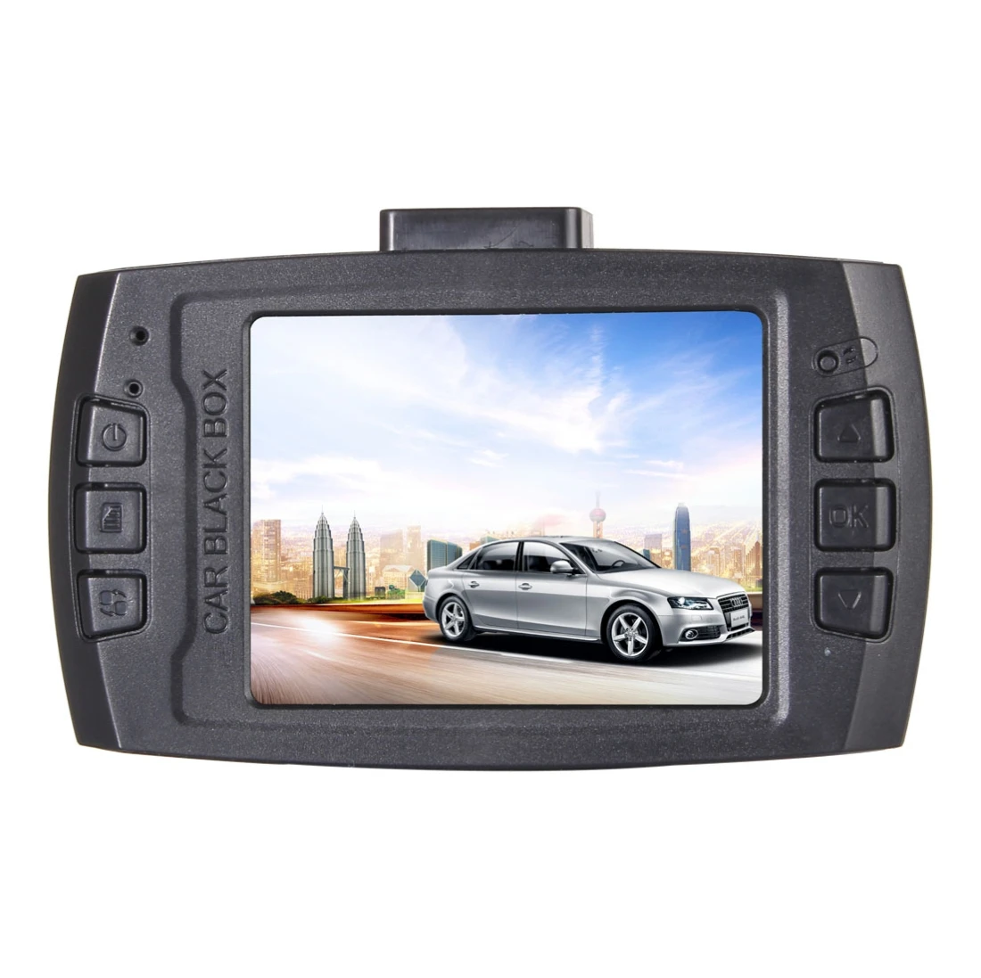 Generalplus 720P VGA 2 4-дюймовый ЖК-экран Автомобильный видеорегистратор поддержка