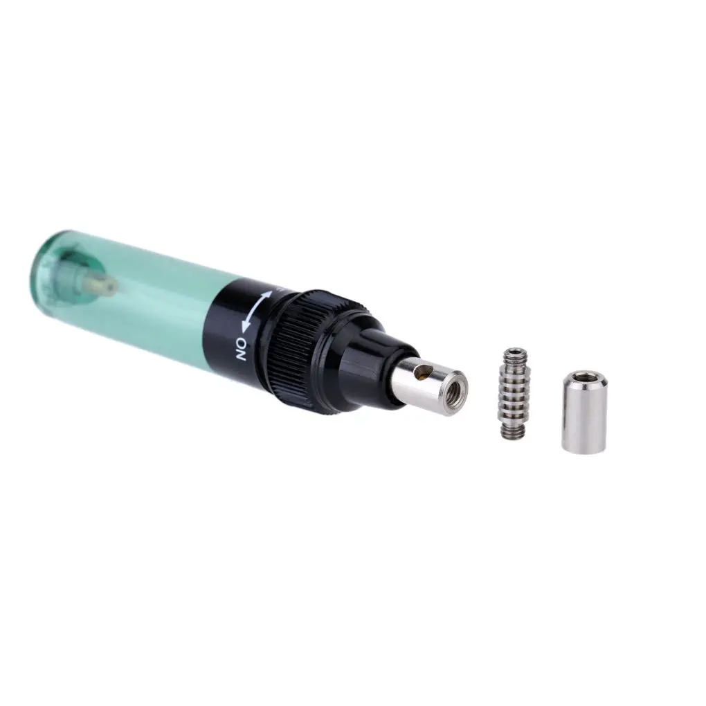 

MT-100 Pen-type Flame Pure Butane Gas Soldering Solder Iron 8ml Temperature 1300 Degree Welding Tool